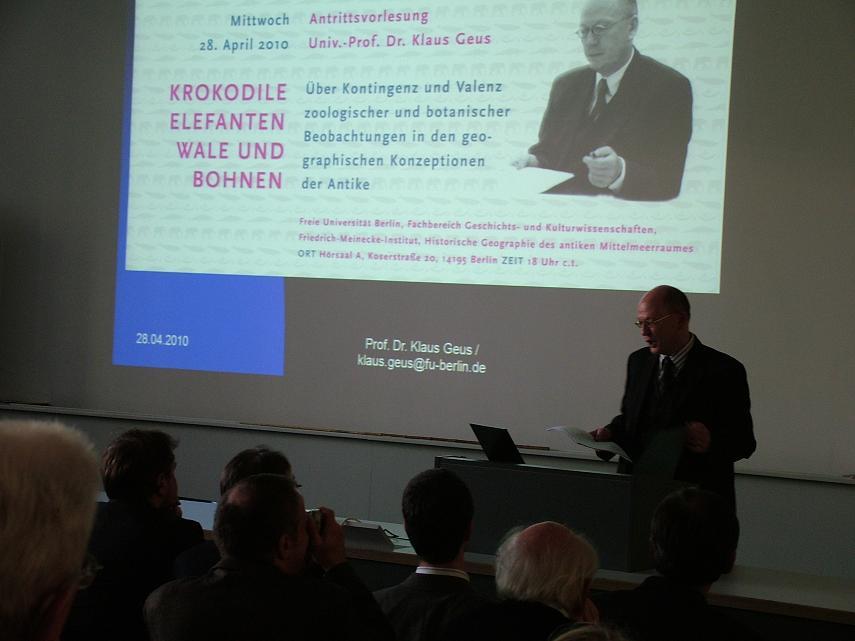 Antrittsvorlesung • Friedrich-Meinecke-Institut • Department of History ...