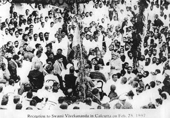 Reception to Swami Vivekananda in Calcutta, 25 Feb 1982