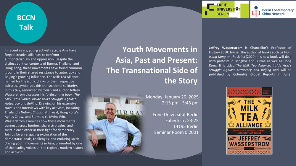 BCCN Talk Jeffrey Wasserstrom