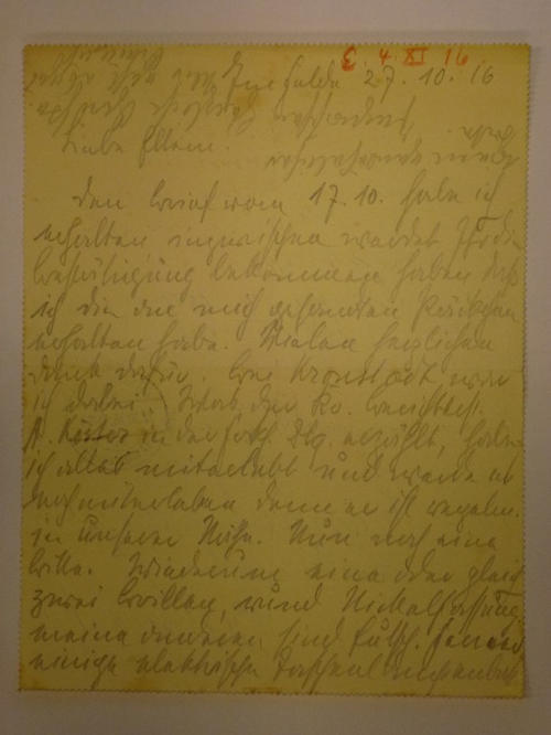 Letter from 10.27.1916