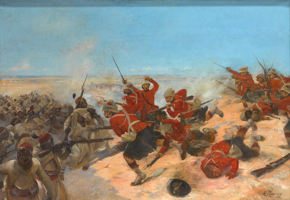 Henri-Louis Dupray, The Battle of Tel-el-Kebir (1882)