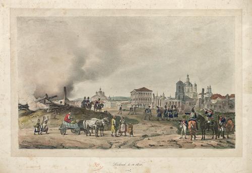 Smolensk on August 18, 1812 ("Smolensk le 13 Aout")