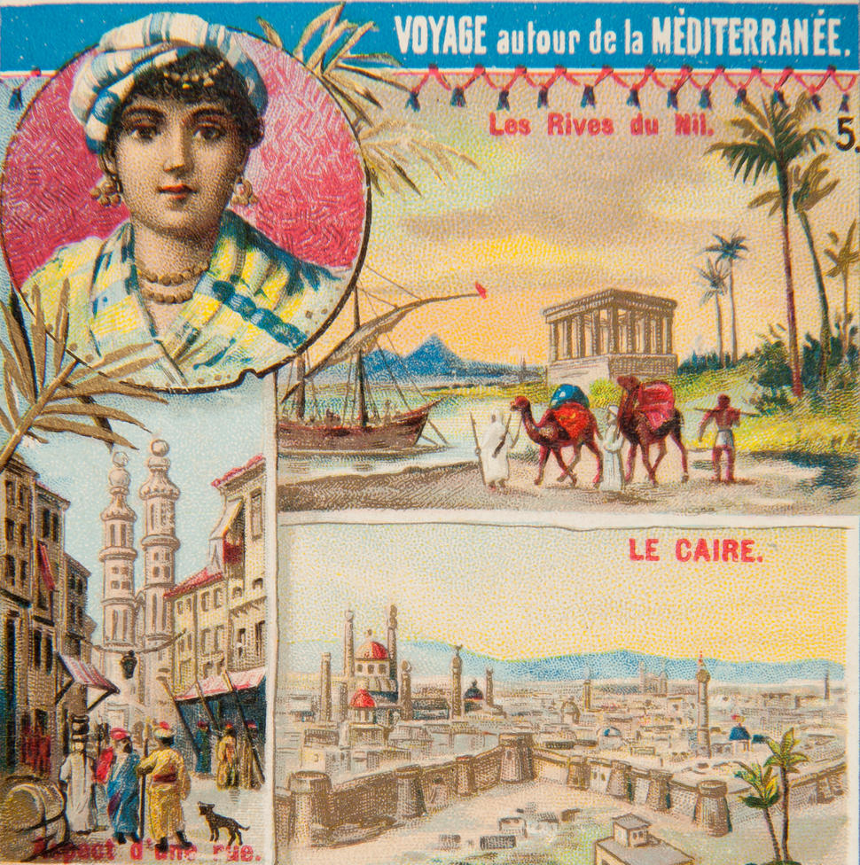 Voyage autour de la Méditerranée V; Égypte (detail)