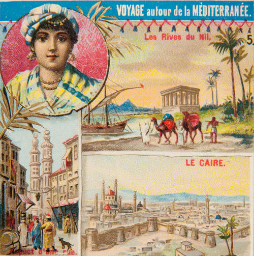 Voyage autour de la Méditerranée V; Égypte (detail)