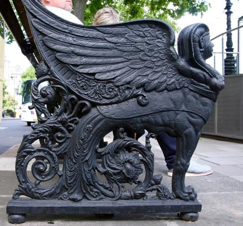 Benches with Sphinx Motifs, Victoria Embankment