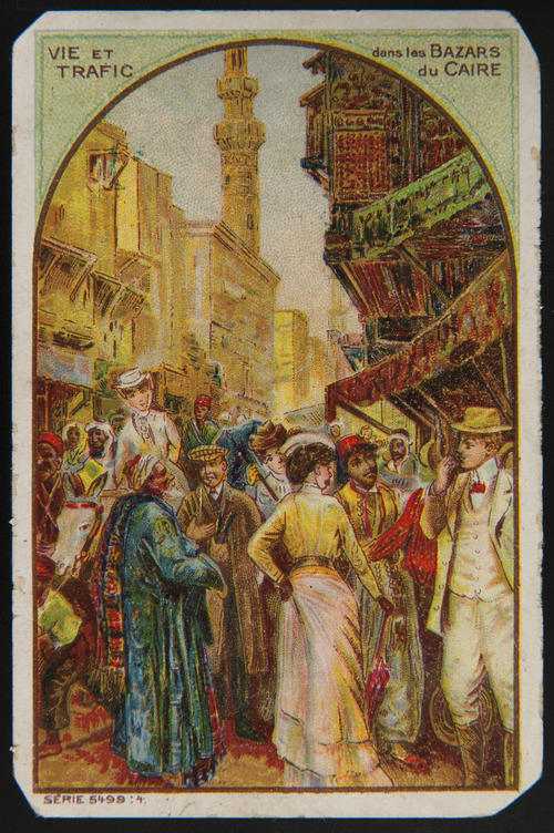 Vie et Trafic dans les Bazars du Caire