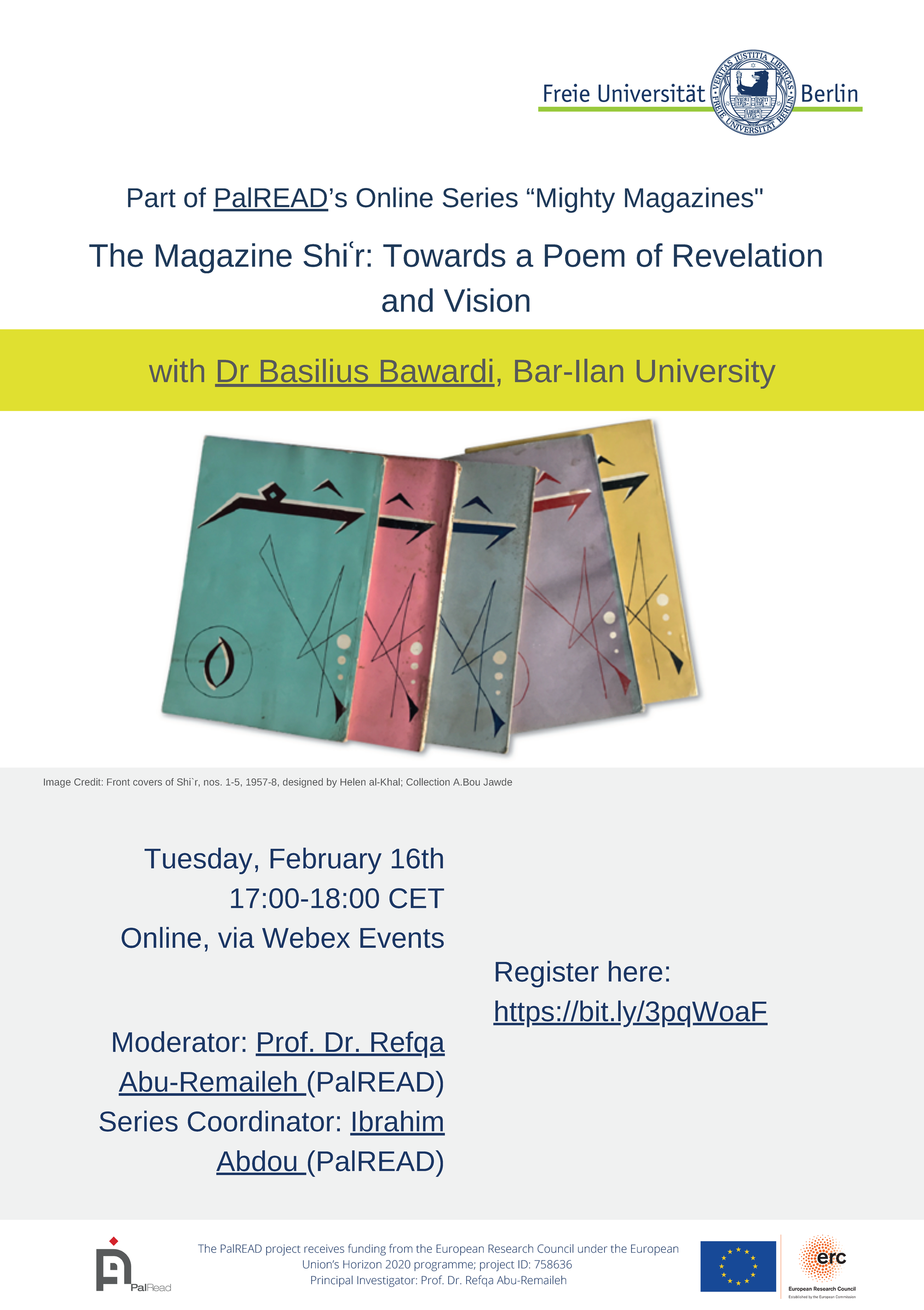 The Magazine Shir Towards a Poem of Revelation and Vision