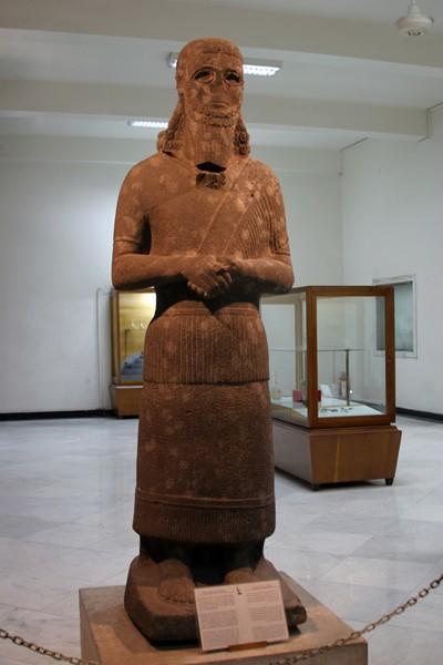 Hadad-Yis´i statue, Museum Damaskus