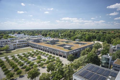 The Holzlaube building of Freie Universität Berlin