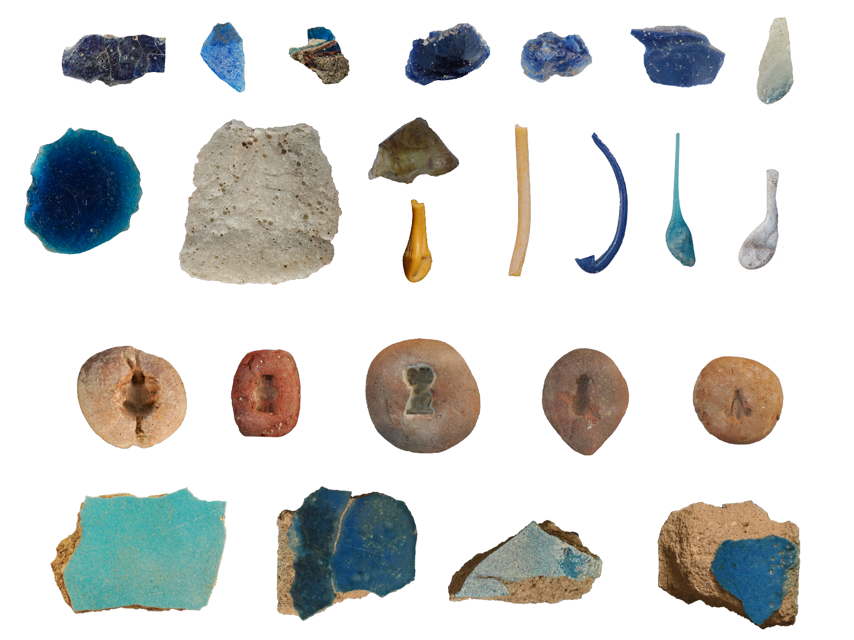 Selection of finds.