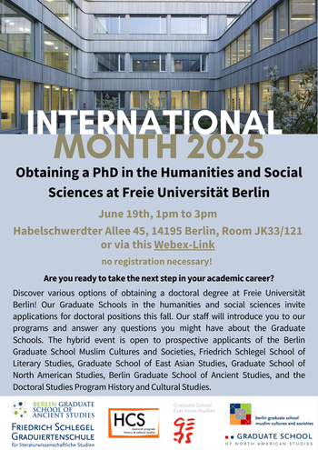 Flyer International Week 2025